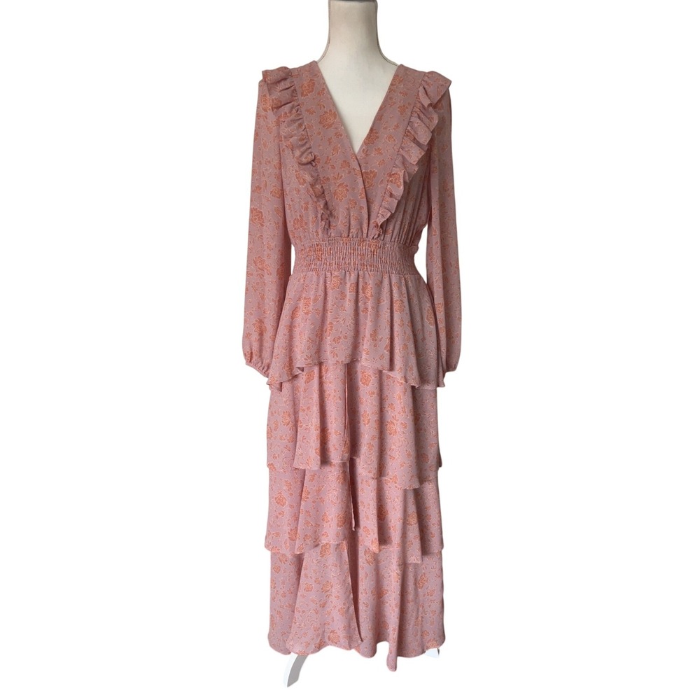 Floral‎ multi tiered maxi dress - SZ: S - Dress Forum Los Angeles